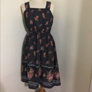 Vintage Craig Byron New York flower dress